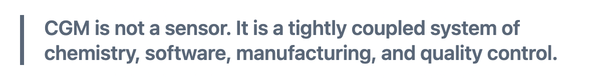 abbott fda warning letter cgm systems engineering 2